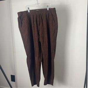 Madewell Corduroy Pull-On Tapered Pants